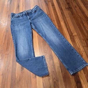 Lee Regular Fit Straight Leg Jeans Size 12 MEDIUM